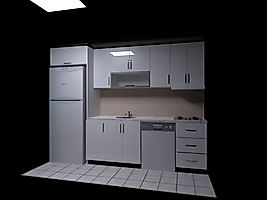 3 metre mutfak dolabı