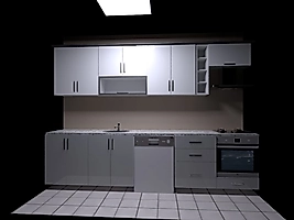 3 metre mutfak dolabı