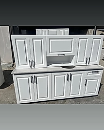 200cm mebran kapak mutfak dolabı